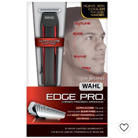 Wahl Edge Pro Men's Corded T-Blade Groomer - Picture 1 of 11